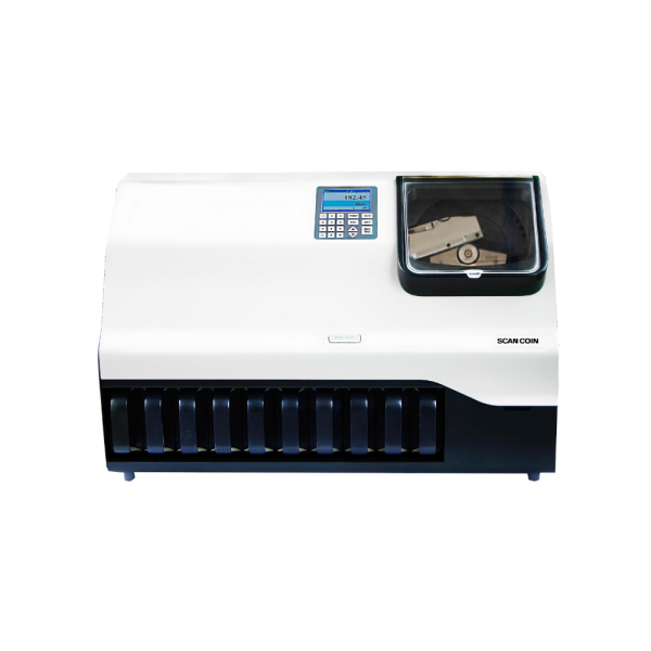 SCAN CON DTC 9 Mesin Sortir Uang Logam Pengelompokkan koin secara otomatis berdasarkan diameter.