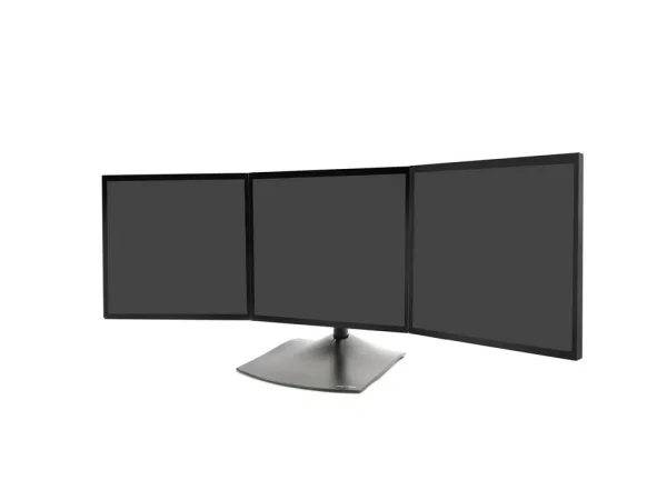 DS100 Triple Monitor Desk Stand   Three Monitor Mount