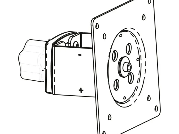 DS100 Sliding Display Bracket   Bracket