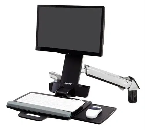 StyleView® Sit Stand Combo Arm   Keyboard & Monitor Mount