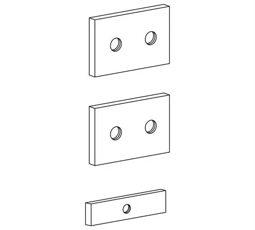Track Mount Bracket Kit for CPU Holders