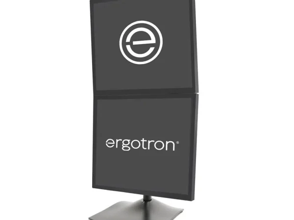 DS100 Dual Monitor Desk Stand, Vertical   Two Monitor Mount