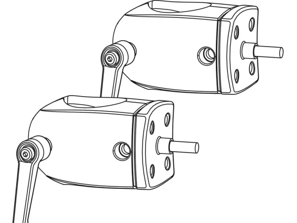 DS100 Outboard Pole Clamps   Clamps